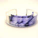10x20mm Bangle Cartwheel Flower Lilac 2