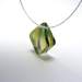 Tulips Black and Green 10mm sm dia Pendant 4